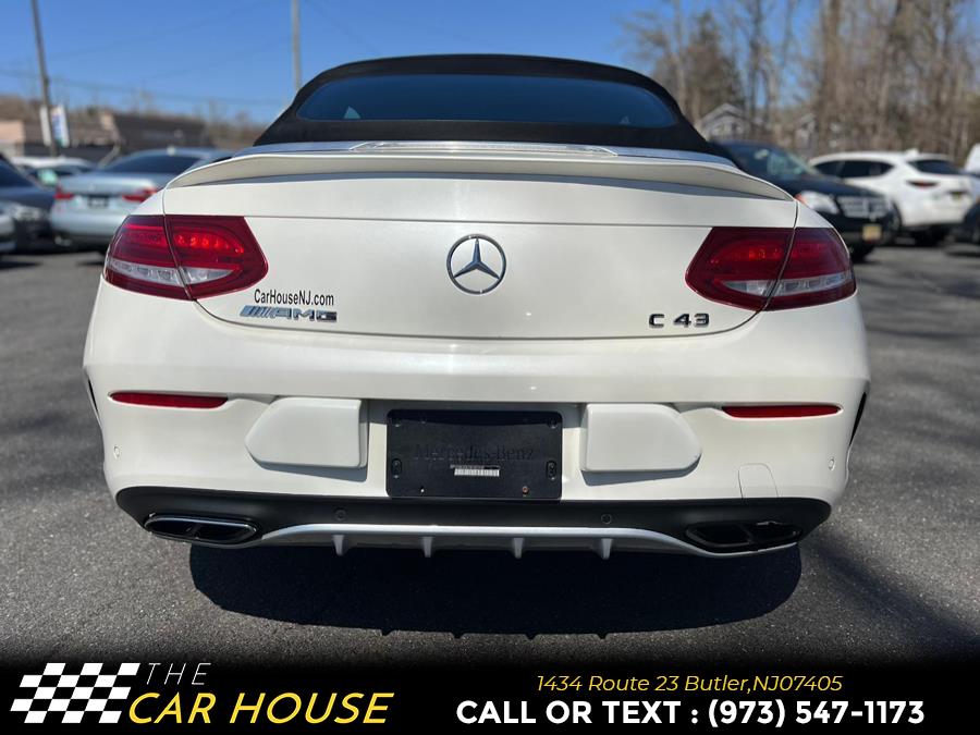 2017 Mercedes-Benz C-Class AMG C 43 4MATIC Cabriolet, available for sale in Butler, New Jersey | The Car House. Butler, New Jersey 2017 Mercedes-Benz C-Class AMG C 43 4MATIC Cabriolet, available for sale in Butler, New Jersey | The Car House. Butler, New Jersey
