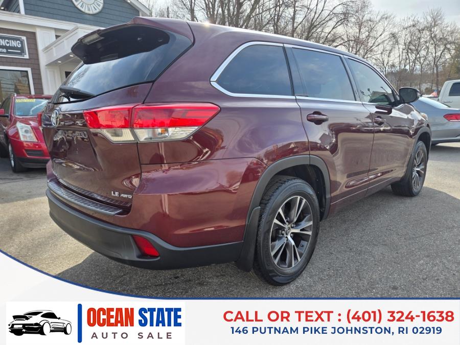 2018 Toyota Highlander LE V6 AWD (Natl), available for sale in Johnston, Rhode Island | Ocean State Auto Sales. Johnston, Rhode Island 2018 Toyota Highlander LE V6 AWD (Natl), available for sale in Johnston, Rhode Island | Ocean State Auto Sales. Johnston, Rhode Island