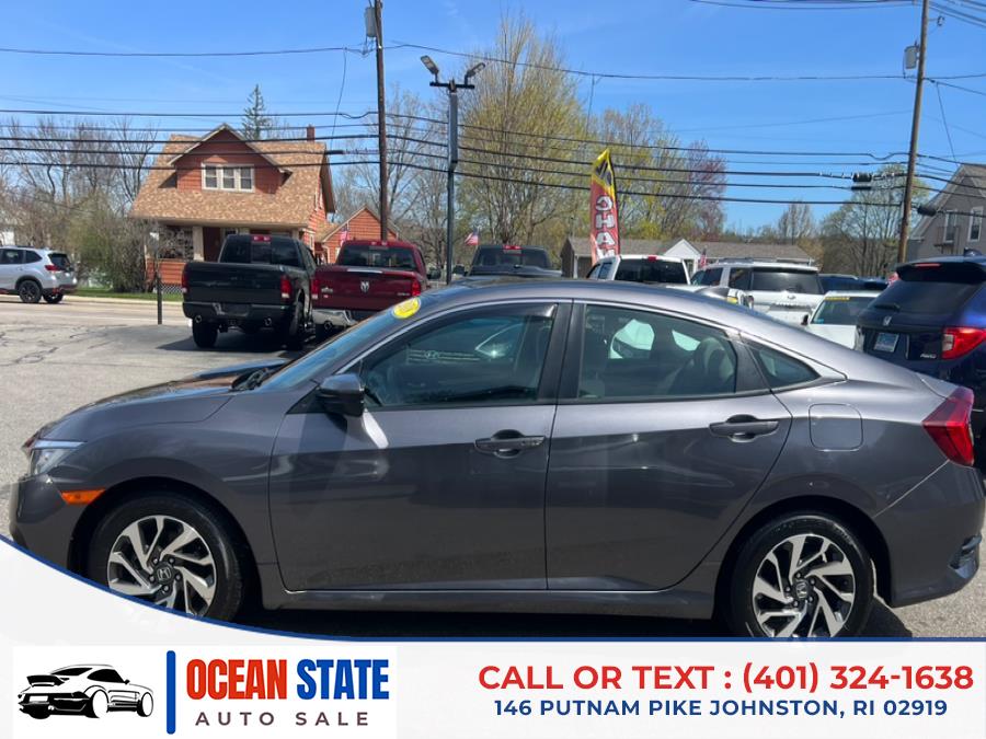 2018 Honda Civic Sedan EX CVT, available for sale in Johnston, Rhode Island | Ocean State Auto Sales. Johnston, Rhode Island 2018 Honda Civic Sedan EX CVT, available for sale in Johnston, Rhode Island | Ocean State Auto Sales. Johnston, Rhode Island