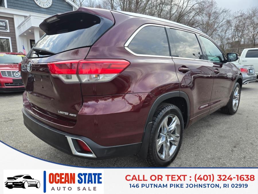 2018 Toyota Highlander Limited V6 AWD (Natl), available for sale in Johnston, Rhode Island | Ocean State Auto Sales. Johnston, Rhode Island 2018 Toyota Highlander Limited V6 AWD (Natl), available for sale in Johnston, Rhode Island | Ocean State Auto Sales. Johnston, Rhode Island