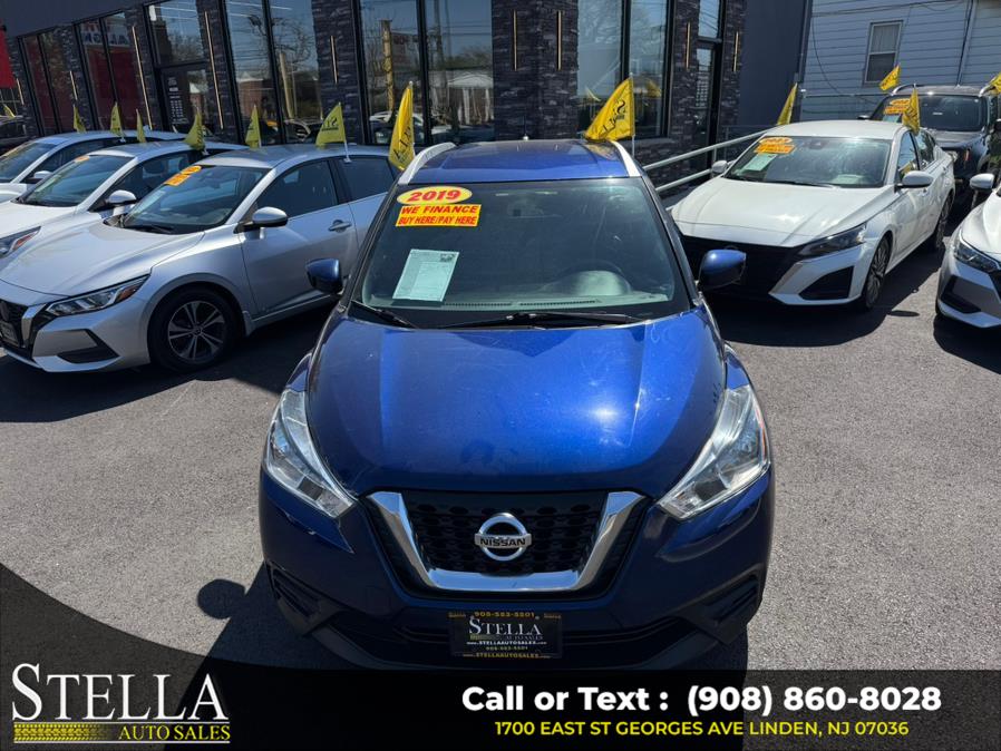 2019 Nissan Kicks SV FWD, available for sale in Linden, New Jersey | Stella Auto Sales. Linden, New Jersey 2019 Nissan Kicks SV FWD, available for sale in Linden, New Jersey | Stella Auto Sales. Linden, New Jersey