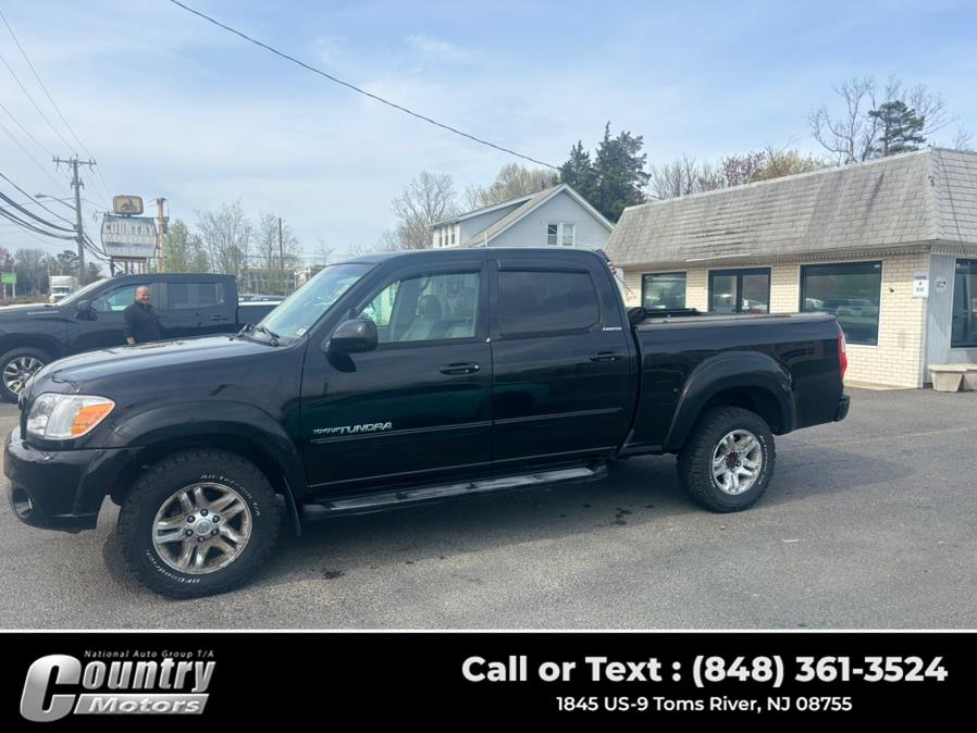 2006 Toyota Tundra DoubleCab V8 Ltd 4WD (Natl), available for sale in Toms River, New Jersey | Country Motors. Toms River, New Jersey 2006 Toyota Tundra DoubleCab V8 Ltd 4WD (Natl), available for sale in Toms River, New Jersey | Country Motors. Toms River, New Jersey