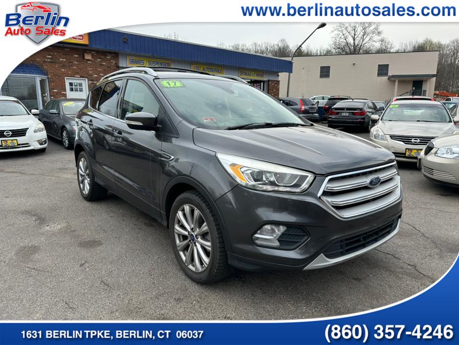 2017 Ford Escape Titanium 4WD, available for sale in Berlin, Connecticut | Berlin Auto Sales LLC. Berlin, Connecticut 2017 Ford Escape Titanium 4WD, available for sale in Berlin, Connecticut | Berlin Auto Sales LLC. Berlin, Connecticut