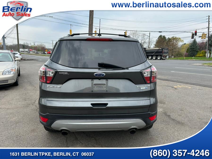 2017 Ford Escape Titanium 4WD, available for sale in Berlin, Connecticut | Berlin Auto Sales LLC. Berlin, Connecticut 2017 Ford Escape Titanium 4WD, available for sale in Berlin, Connecticut | Berlin Auto Sales LLC. Berlin, Connecticut