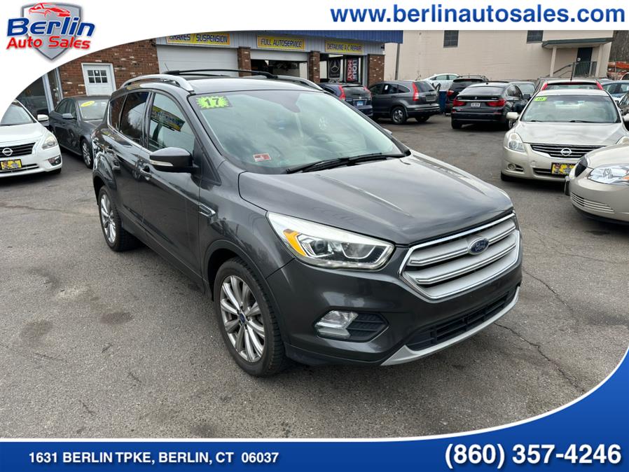 2017 Ford Escape Titanium 4WD, available for sale in Berlin, Connecticut | Berlin Auto Sales LLC. Berlin, Connecticut 2017 Ford Escape Titanium 4WD, available for sale in Berlin, Connecticut | Berlin Auto Sales LLC. Berlin, Connecticut