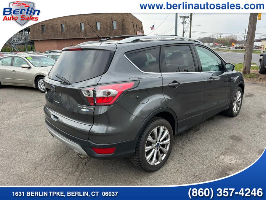 2017 Ford Escape Titanium 4WD, available for sale in Berlin, Connecticut | Berlin Auto Sales LLC. Berlin, Connecticut 2017 Ford Escape Titanium 4WD, available for sale in Berlin, Connecticut | Berlin Auto Sales LLC. Berlin, Connecticut