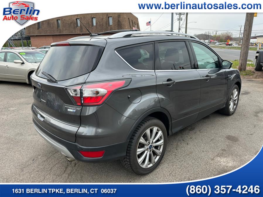 2017 Ford Escape Titanium 4WD, available for sale in Berlin, Connecticut | Berlin Auto Sales LLC. Berlin, Connecticut 2017 Ford Escape Titanium 4WD, available for sale in Berlin, Connecticut | Berlin Auto Sales LLC. Berlin, Connecticut