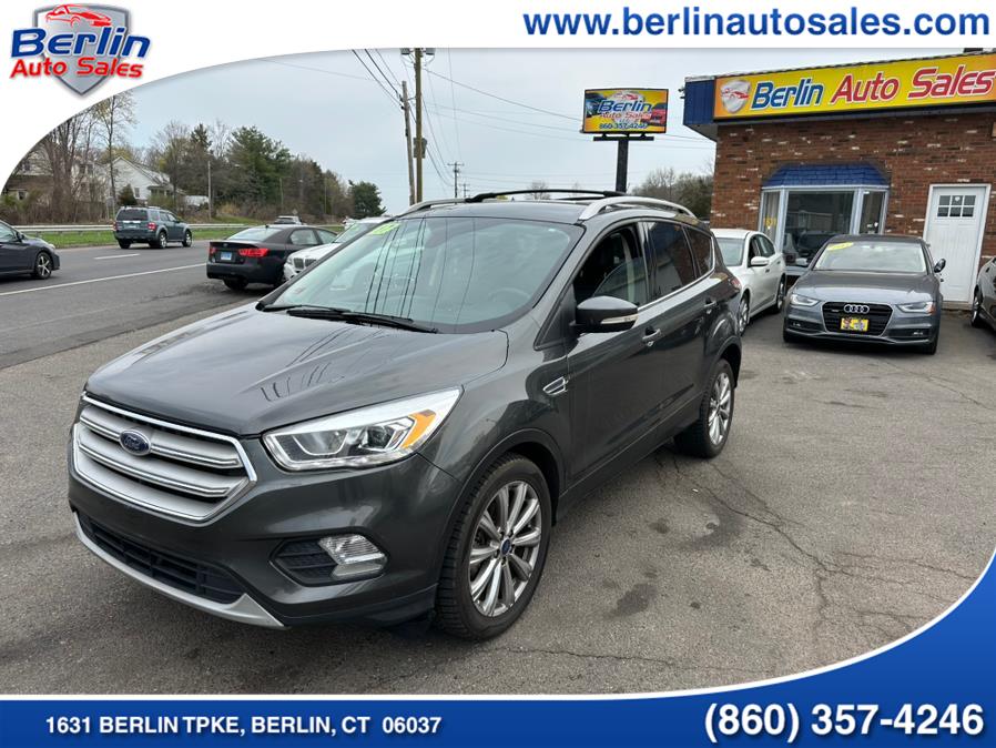 2017 Ford Escape Titanium 4WD, available for sale in Berlin, Connecticut | Berlin Auto Sales LLC. Berlin, Connecticut 2017 Ford Escape Titanium 4WD, available for sale in Berlin, Connecticut | Berlin Auto Sales LLC. Berlin, Connecticut