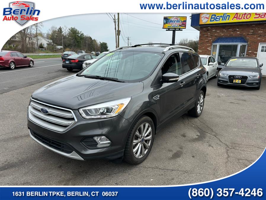 2017 Ford Escape Titanium 4WD, available for sale in Berlin, Connecticut | Berlin Auto Sales LLC. Berlin, Connecticut 2017 Ford Escape Titanium 4WD, available for sale in Berlin, Connecticut | Berlin Auto Sales LLC. Berlin, Connecticut