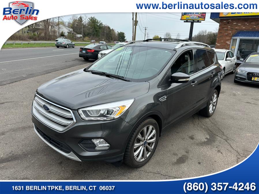 2017 Ford Escape Titanium 4WD, available for sale in Berlin, Connecticut | Berlin Auto Sales LLC. Berlin, Connecticut 2017 Ford Escape Titanium 4WD, available for sale in Berlin, Connecticut | Berlin Auto Sales LLC. Berlin, Connecticut