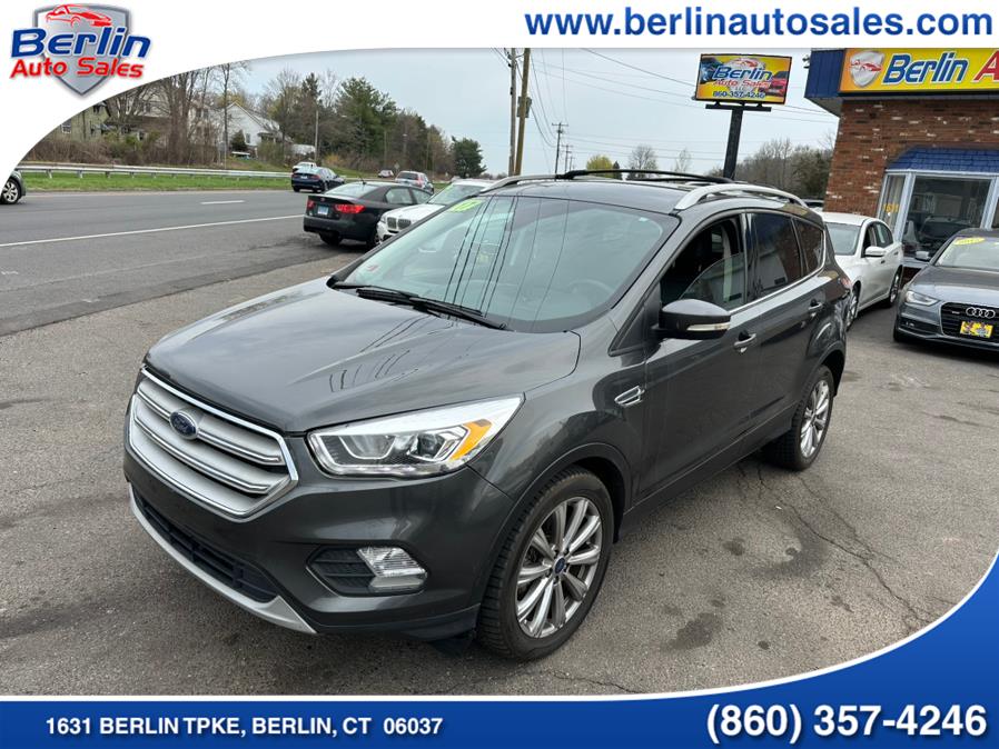 2017 Ford Escape Titanium 4WD, available for sale in Berlin, Connecticut | Berlin Auto Sales LLC. Berlin, Connecticut 2017 Ford Escape Titanium 4WD, available for sale in Berlin, Connecticut | Berlin Auto Sales LLC. Berlin, Connecticut