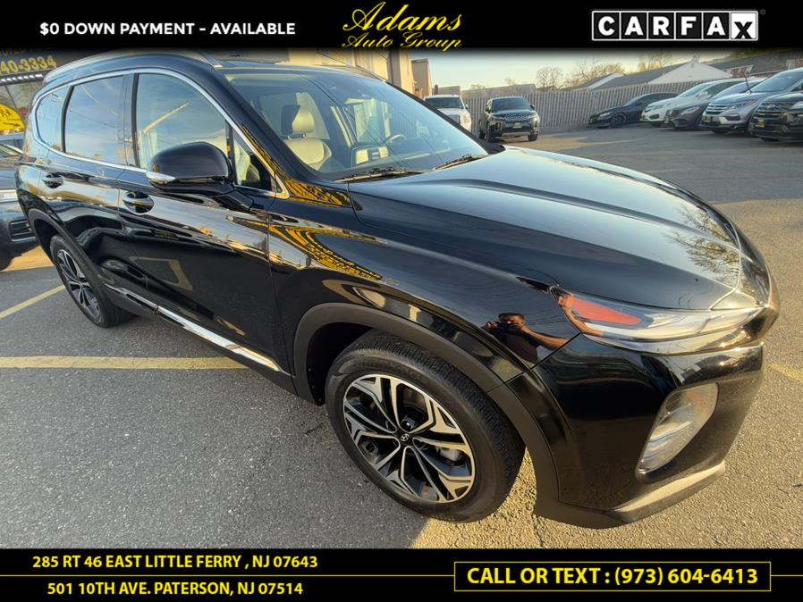 2019 Hyundai Santa Fe Ultimate 2.0T Auto AWD, available for sale in Paterson, New Jersey | Adams Auto Group. Paterson, New Jersey 2019 Hyundai Santa Fe Ultimate 2.0T Auto AWD, available for sale in Paterson, New Jersey | Adams Auto Group. Paterson, New Jersey