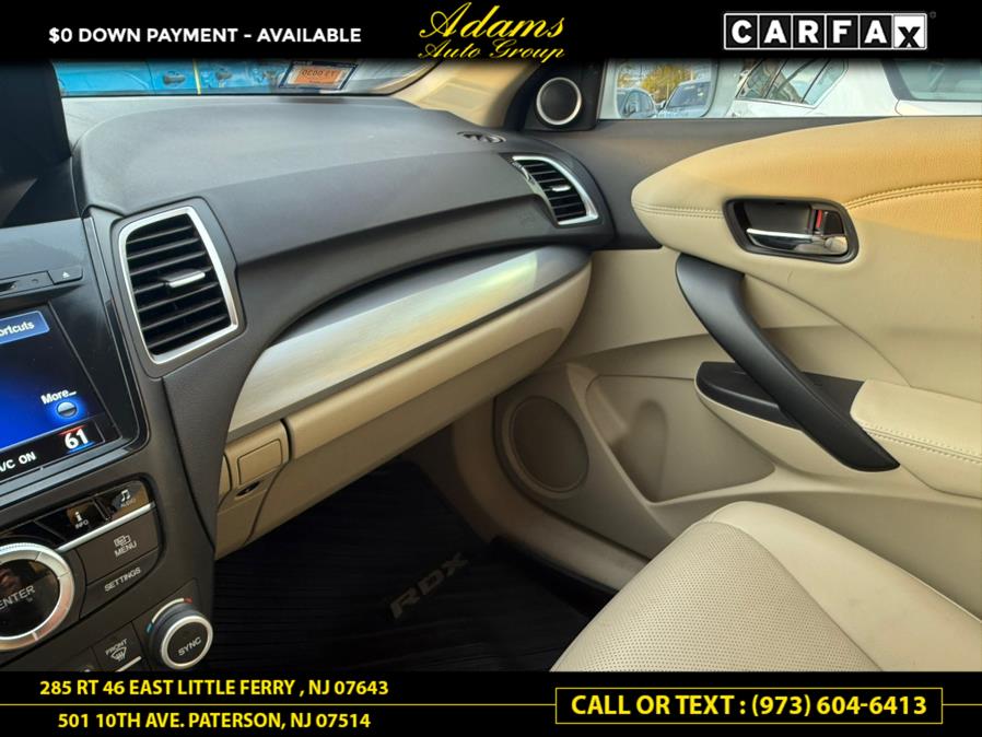 2016 Acura RDX AWD 4dr Tech/AcuraWatch Plus Pkg, available for sale in Paterson, New Jersey | Adams Auto Group. Paterson, New Jersey 2016 Acura RDX AWD 4dr Tech/AcuraWatch Plus Pkg, available for sale in Paterson, New Jersey | Adams Auto Group. Paterson, New Jersey