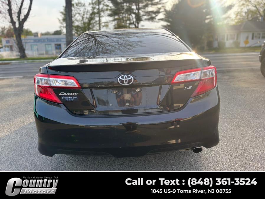 2012 Toyota Camry 4dr Sdn I4 Auto SE (Natl), available for sale in Toms River, New Jersey | Country Motors. Toms River, New Jersey 2012 Toyota Camry 4dr Sdn I4 Auto SE (Natl), available for sale in Toms River, New Jersey | Country Motors. Toms River, New Jersey