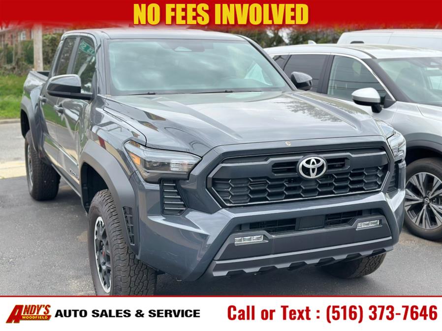 2024 Toyota Tacoma 4WD TRD Off Road Double Cab 5'' Bed MT (Natl), available for sale in West Hempstead, New York | Andy's Woodfield. West Hempstead, New York 2024 Toyota Tacoma 4WD TRD Off Road Double Cab 5'' Bed MT (Natl), available for sale in West Hempstead, New York | Andy's Woodfield. West Hempstead, New York