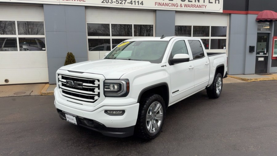 2018 GMC Sierra 1500 4WD Crew Cab 143.5" SLT, available for sale in Waterbury, Connecticut | West End Automotive Center. Waterbury, Connecticut 2018 GMC Sierra 1500 4WD Crew Cab 143.5" SLT, available for sale in Waterbury, Connecticut | West End Automotive Center. Waterbury, Connecticut