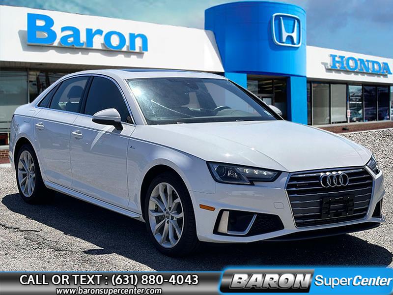 Used 2019 Audi A4 in Patchogue, New York | Baron Supercenter. Patchogue, New York