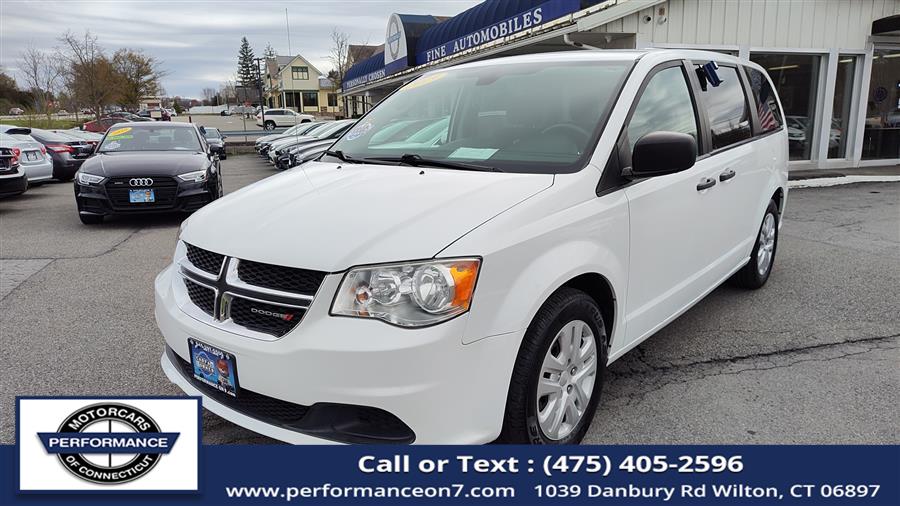 2019 Dodge Grand Caravan SE Wagon, available for sale in Wilton, Connecticut | Performance Motor Cars Of Connecticut LLC. Wilton, Connecticut 2019 Dodge Grand Caravan SE Wagon, available for sale in Wilton, Connecticut | Performance Motor Cars Of Connecticut LLC. Wilton, Connecticut