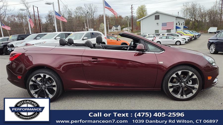 2018 Buick Cascada 2dr Conv Premium, available for sale in Wilton, Connecticut | Performance Motor Cars Of Connecticut LLC. Wilton, Connecticut 2018 Buick Cascada 2dr Conv Premium, available for sale in Wilton, Connecticut | Performance Motor Cars Of Connecticut LLC. Wilton, Connecticut