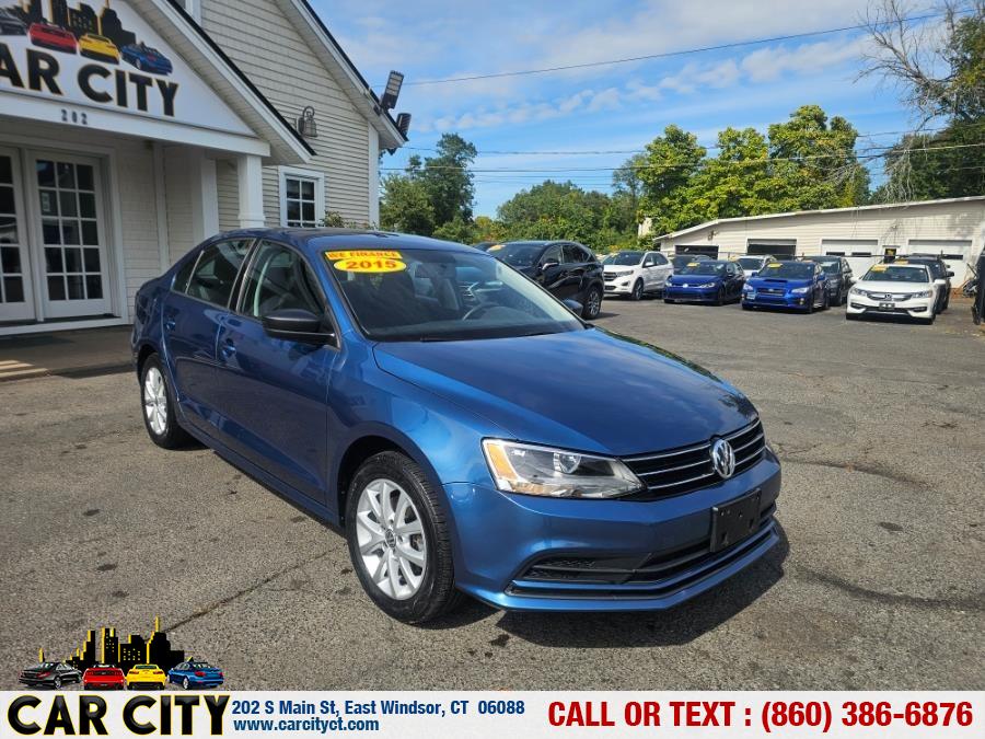 2015 Volkswagen Jetta Sedan 4dr Auto 1.8T SE PZEV, available for sale in East Windsor, Connecticut | Car City LLC. East Windsor, Connecticut 2015 Volkswagen Jetta Sedan 4dr Auto 1.8T SE PZEV, available for sale in East Windsor, Connecticut | Car City LLC. East Windsor, Connecticut