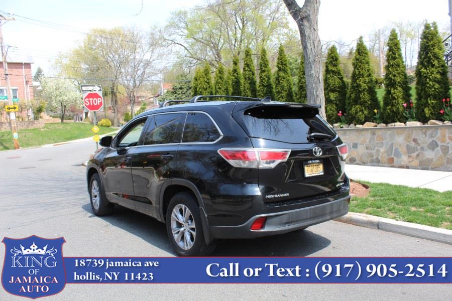 2015 Toyota Highlander AWD 4dr V6 XLE (Natl), available for sale in Hollis, New York | King of Jamaica Auto Inc. Hollis, New York 2015 Toyota Highlander AWD 4dr V6 XLE (Natl), available for sale in Hollis, New York | King of Jamaica Auto Inc. Hollis, New York