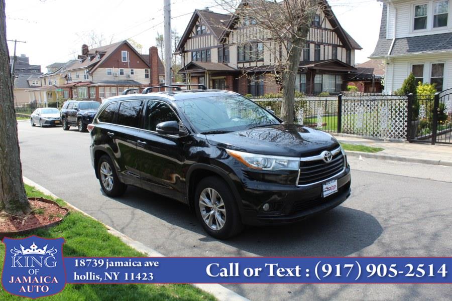 2015 Toyota Highlander AWD 4dr V6 XLE (Natl), available for sale in Hollis, New York | King of Jamaica Auto Inc. Hollis, New York 2015 Toyota Highlander AWD 4dr V6 XLE (Natl), available for sale in Hollis, New York | King of Jamaica Auto Inc. Hollis, New York