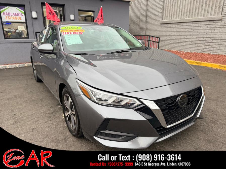 2021 Nissan Sentra SV CVT, available for sale in Linden, New Jersey | Car Zone. Linden, New Jersey 2021 Nissan Sentra SV CVT, available for sale in Linden, New Jersey | Car Zone. Linden, New Jersey