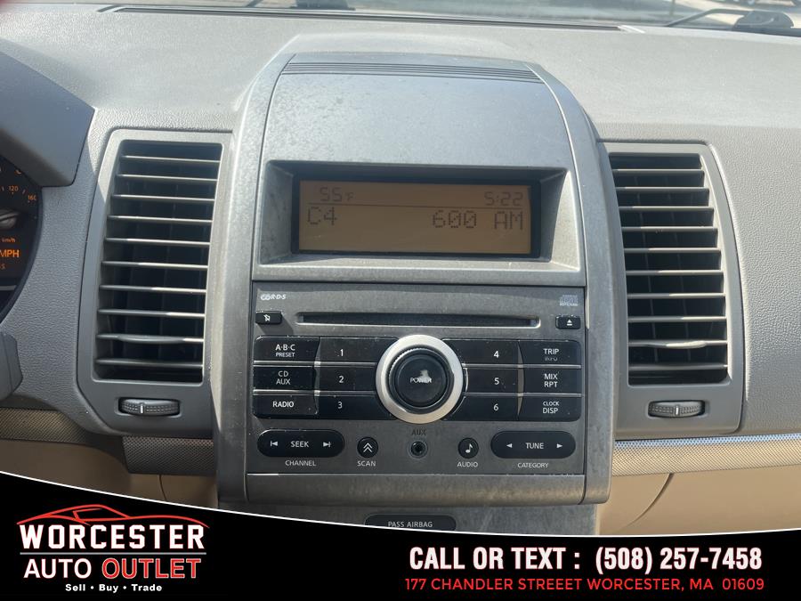 2008 Nissan Sentra 4dr Sdn I4 CVT 2.0 S, available for sale in Worcester, Massachusetts | Worcester Auto Outlet LLC. Worcester, Massachusetts 2008 Nissan Sentra 4dr Sdn I4 CVT 2.0 S, available for sale in Worcester, Massachusetts | Worcester Auto Outlet LLC. Worcester, Massachusetts