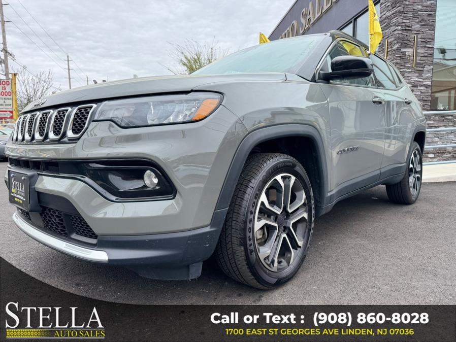2023 Jeep Compass Limited 4x4, available for sale in Linden, New Jersey | Stella Auto Sales. Linden, New Jersey 2023 Jeep Compass Limited 4x4, available for sale in Linden, New Jersey | Stella Auto Sales. Linden, New Jersey