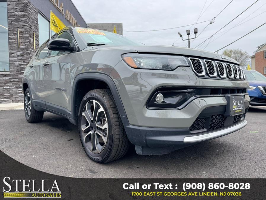 2023 Jeep Compass Limited 4x4, available for sale in Linden, New Jersey | Stella Auto Sales. Linden, New Jersey 2023 Jeep Compass Limited 4x4, available for sale in Linden, New Jersey | Stella Auto Sales. Linden, New Jersey