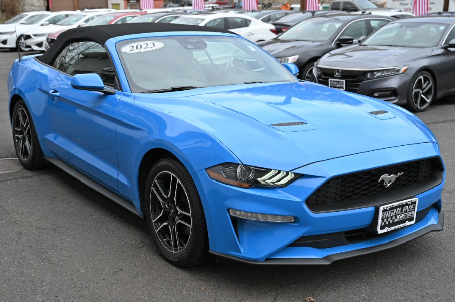 2023 Ford Mustang EcoBoost Premium Convertible, available for sale in Waterbury, Connecticut | Highline Car Connection. Waterbury, Connecticut 2023 Ford Mustang EcoBoost Premium Convertible, available for sale in Waterbury, Connecticut | Highline Car Connection. Waterbury, Connecticut
