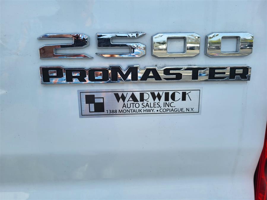 2023 Ram ProMaster Cargo EXT HI ROOF 2500 High Roof 159" WB, available for sale in COPIAGUE, New York | Warwick Auto Sales Inc. COPIAGUE, New York 2023 Ram ProMaster Cargo EXT HI ROOF 2500 High Roof 159" WB, available for sale in COPIAGUE, New York | Warwick Auto Sales Inc. COPIAGUE, New York
