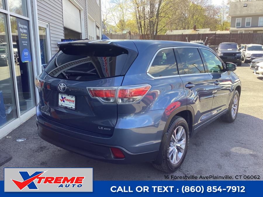 2015 Toyota Highlander AWD 4dr V6 LE Plus (Natl), available for sale in Plainville, Connecticut | Xtreme Auto. Plainville, Connecticut 2015 Toyota Highlander AWD 4dr V6 LE Plus (Natl), available for sale in Plainville, Connecticut | Xtreme Auto. Plainville, Connecticut