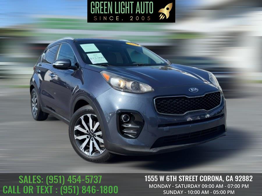 2019 Kia Sportage EX FWD, available for sale in Corona, California | Green Light Auto. Corona, California