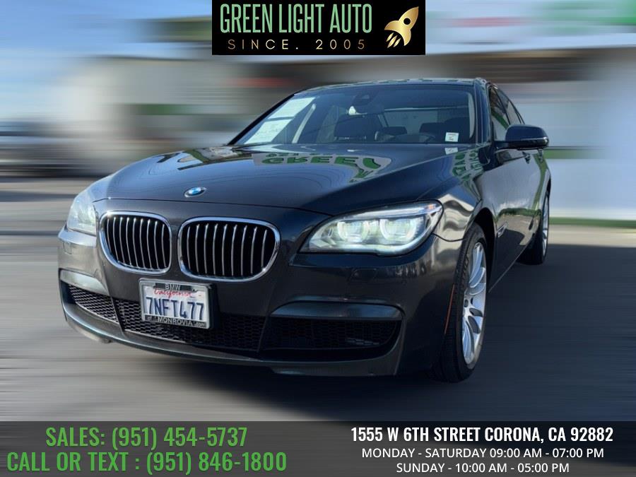 2015 BMW 7 Series 4dr Sdn 740i RWD, available for sale in Corona, California | Green Light Auto. Corona, California 2015 BMW 7 Series 4dr Sdn 740i RWD, available for sale in Corona, California | Green Light Auto. Corona, California