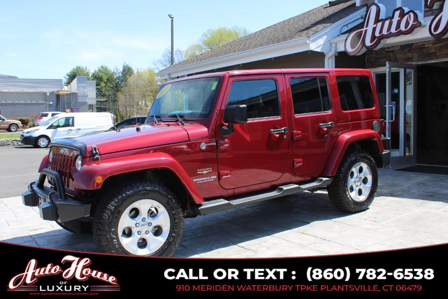 2013 Jeep Wrangler Unlimited 4WD 4dr Sahara, available for sale in Plantsville, Connecticut | Auto House of Luxury. Plantsville, Connecticut 2013 Jeep Wrangler Unlimited 4WD 4dr Sahara, available for sale in Plantsville, Connecticut | Auto House of Luxury. Plantsville, Connecticut