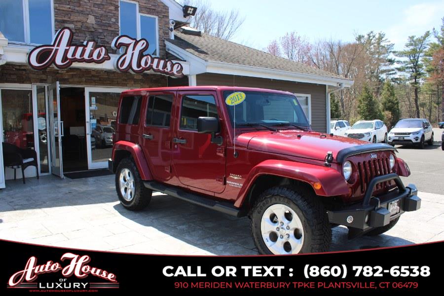 2013 Jeep Wrangler Unlimited 4WD 4dr Sahara, available for sale in Plantsville, Connecticut | Auto House of Luxury. Plantsville, Connecticut 2013 Jeep Wrangler Unlimited 4WD 4dr Sahara, available for sale in Plantsville, Connecticut | Auto House of Luxury. Plantsville, Connecticut