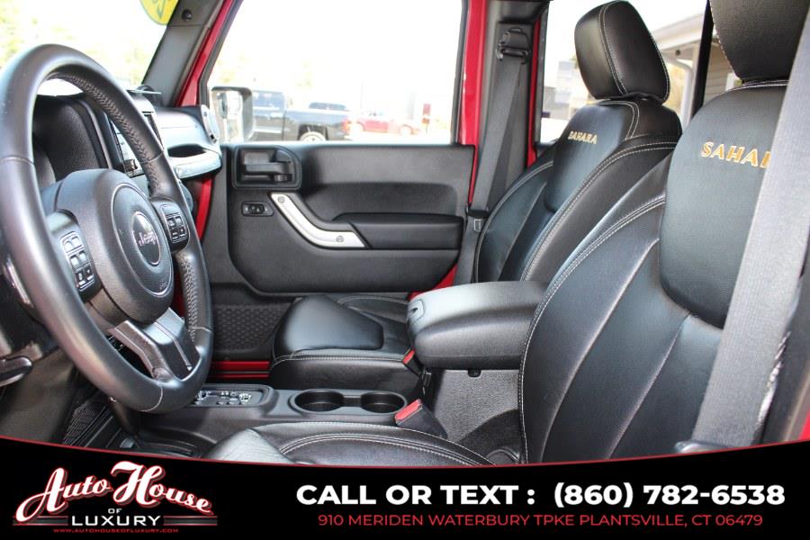 2013 Jeep Wrangler Unlimited 4WD 4dr Sahara, available for sale in Plantsville, Connecticut | Auto House of Luxury. Plantsville, Connecticut 2013 Jeep Wrangler Unlimited 4WD 4dr Sahara, available for sale in Plantsville, Connecticut | Auto House of Luxury. Plantsville, Connecticut