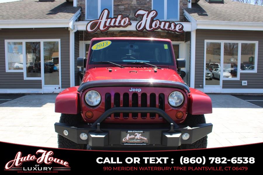 2013 Jeep Wrangler Unlimited 4WD 4dr Sahara, available for sale in Plantsville, Connecticut | Auto House of Luxury. Plantsville, Connecticut 2013 Jeep Wrangler Unlimited 4WD 4dr Sahara, available for sale in Plantsville, Connecticut | Auto House of Luxury. Plantsville, Connecticut