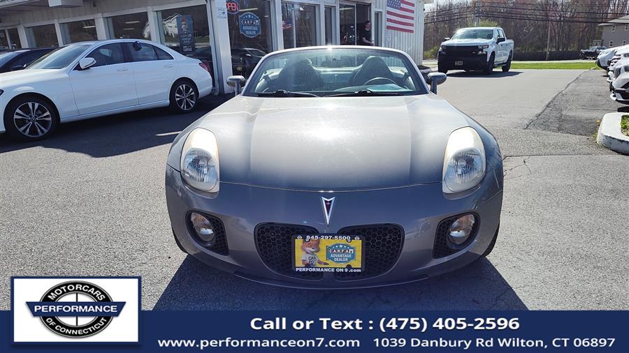 2008 Pontiac Solstice 2dr Conv, available for sale in Wilton, Connecticut | Performance Motor Cars Of Connecticut LLC. Wilton, Connecticut 2008 Pontiac Solstice 2dr Conv, available for sale in Wilton, Connecticut | Performance Motor Cars Of Connecticut LLC. Wilton, Connecticut