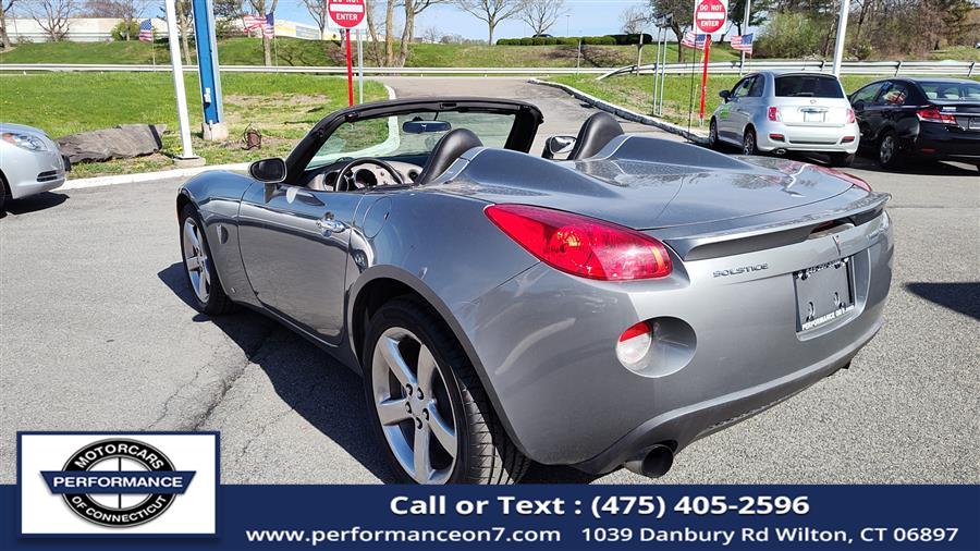 2008 Pontiac Solstice 2dr Conv, available for sale in Wilton, Connecticut | Performance Motor Cars Of Connecticut LLC. Wilton, Connecticut 2008 Pontiac Solstice 2dr Conv, available for sale in Wilton, Connecticut | Performance Motor Cars Of Connecticut LLC. Wilton, Connecticut
