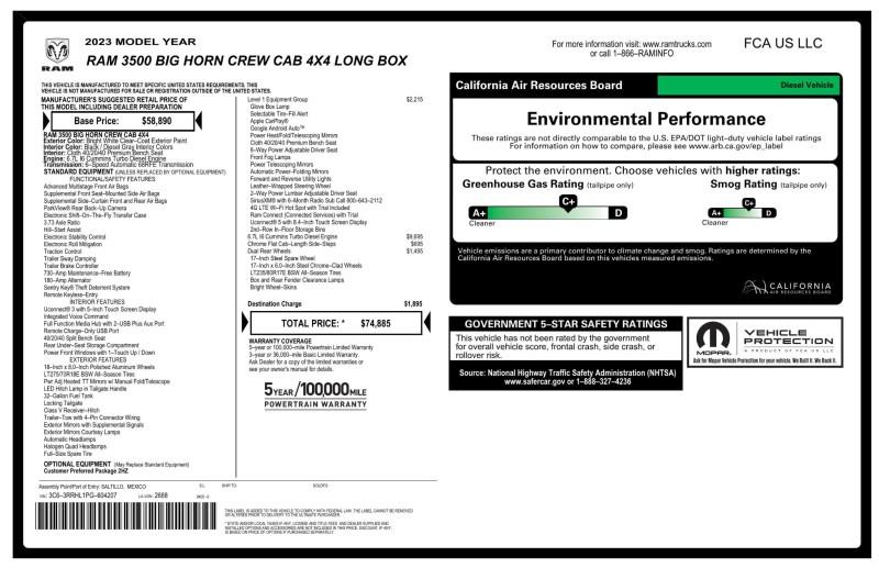 2023 Ram 3500 Big Horn, available for sale in Maple Shade, New Jersey | Car Revolution. Maple Shade, New Jersey 2023 Ram 3500 Big Horn, available for sale in Maple Shade, New Jersey | Car Revolution. Maple Shade, New Jersey