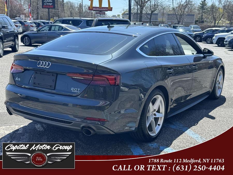 2018 Audi A5 Sportback 2.0 TFSI Premium Plus, available for sale in Medford, New York | Capital Motor Group Inc. Medford, New York 2018 Audi A5 Sportback 2.0 TFSI Premium Plus, available for sale in Medford, New York | Capital Motor Group Inc. Medford, New York