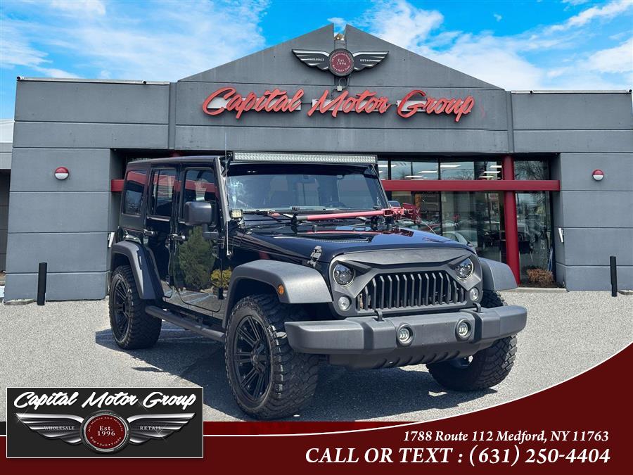 Used 2017 Jeep Wrangler Unlimited in Medford, New York | Capital Motor Group Inc. Medford, New York