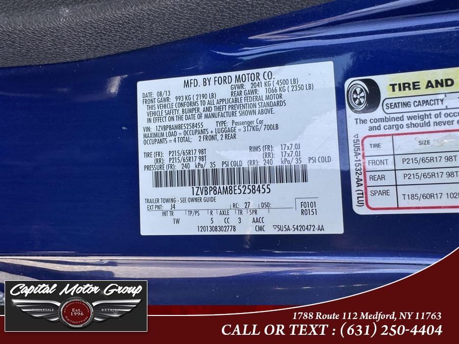 2014 Ford Mustang 2dr Cpe V6, available for sale in Medford, New York | Capital Motor Group Inc. Medford, New York 2014 Ford Mustang 2dr Cpe V6, available for sale in Medford, New York | Capital Motor Group Inc. Medford, New York