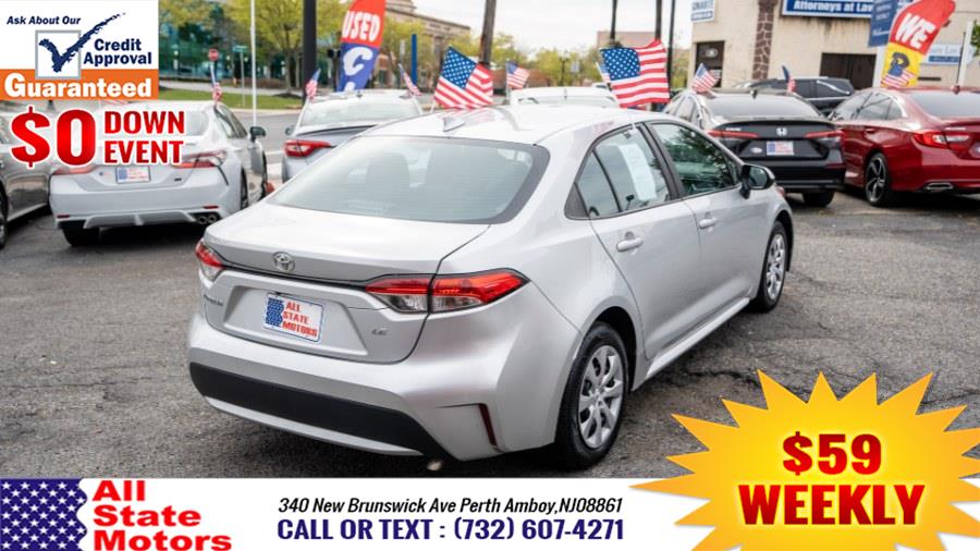 2021 Toyota Corolla LE CVT (Natl), available for sale in Perth Amboy, New Jersey | All State Motor Inc. Perth Amboy, New Jersey 2021 Toyota Corolla LE CVT (Natl), available for sale in Perth Amboy, New Jersey | All State Motor Inc. Perth Amboy, New Jersey