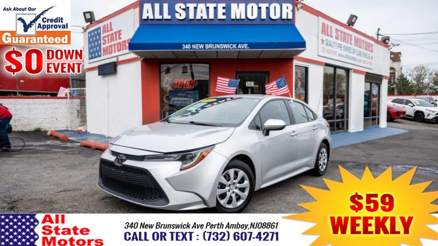 2021 Toyota Corolla LE CVT (Natl), available for sale in Perth Amboy, New Jersey | All State Motor Inc. Perth Amboy, New Jersey 2021 Toyota Corolla LE CVT (Natl), available for sale in Perth Amboy, New Jersey | All State Motor Inc. Perth Amboy, New Jersey