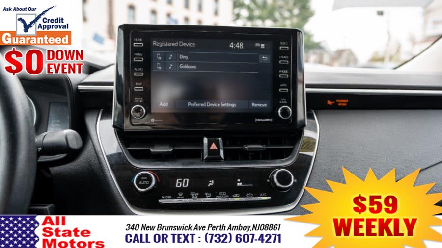 2021 Toyota Corolla LE CVT (Natl), available for sale in Perth Amboy, New Jersey | All State Motor Inc. Perth Amboy, New Jersey 2021 Toyota Corolla LE CVT (Natl), available for sale in Perth Amboy, New Jersey | All State Motor Inc. Perth Amboy, New Jersey