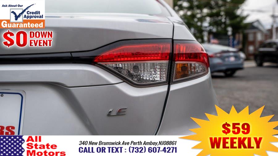 2021 Toyota Corolla LE CVT (Natl), available for sale in Perth Amboy, New Jersey | All State Motor Inc. Perth Amboy, New Jersey 2021 Toyota Corolla LE CVT (Natl), available for sale in Perth Amboy, New Jersey | All State Motor Inc. Perth Amboy, New Jersey