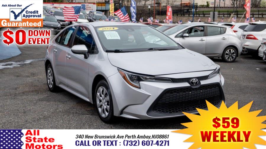 2021 Toyota Corolla LE CVT (Natl), available for sale in Perth Amboy, New Jersey | All State Motor Inc. Perth Amboy, New Jersey 2021 Toyota Corolla LE CVT (Natl), available for sale in Perth Amboy, New Jersey | All State Motor Inc. Perth Amboy, New Jersey